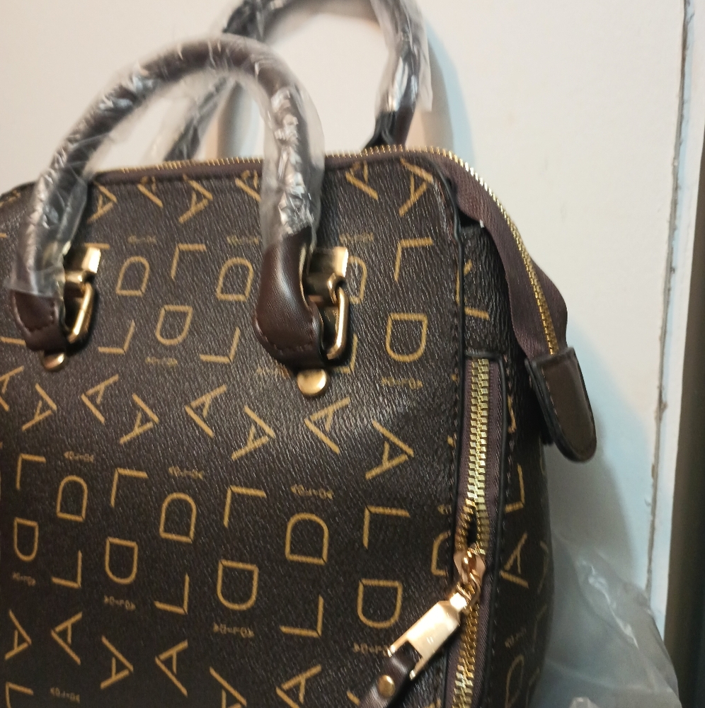 ALDO Brown and Gold bag - Picture 6 of 8